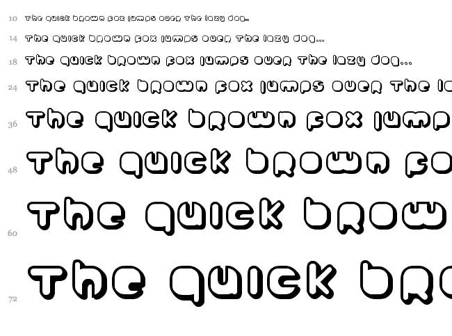 Johanneke font waterfall